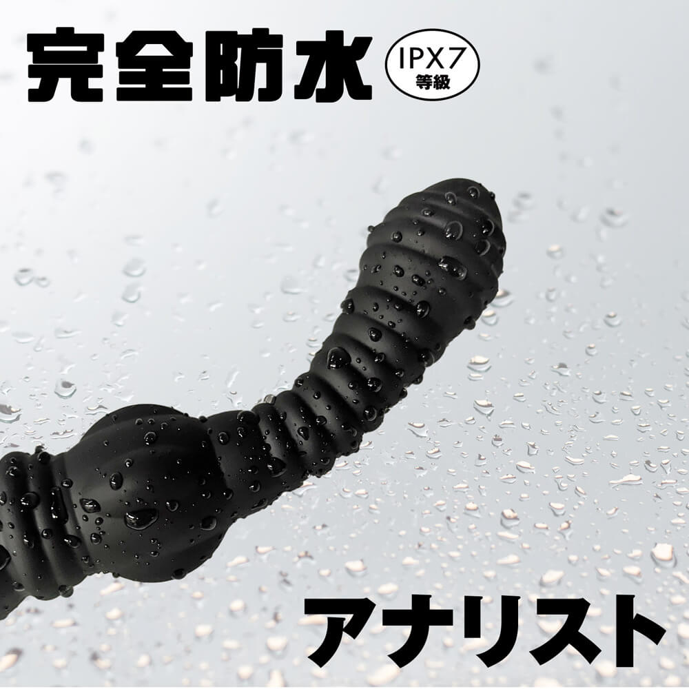 wild722009-img-03 Analist No.007 後庭拉珠震動按摩棒 | 完全防水:圖片 3